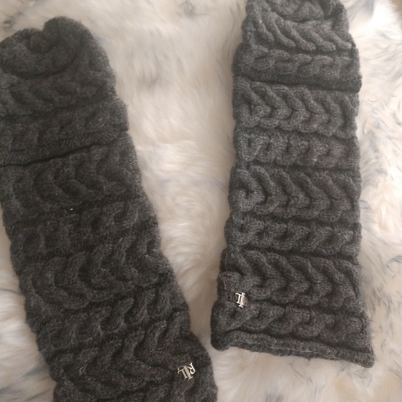 Ralph Lauren convertible grey mittens - Picture 5 of 5
